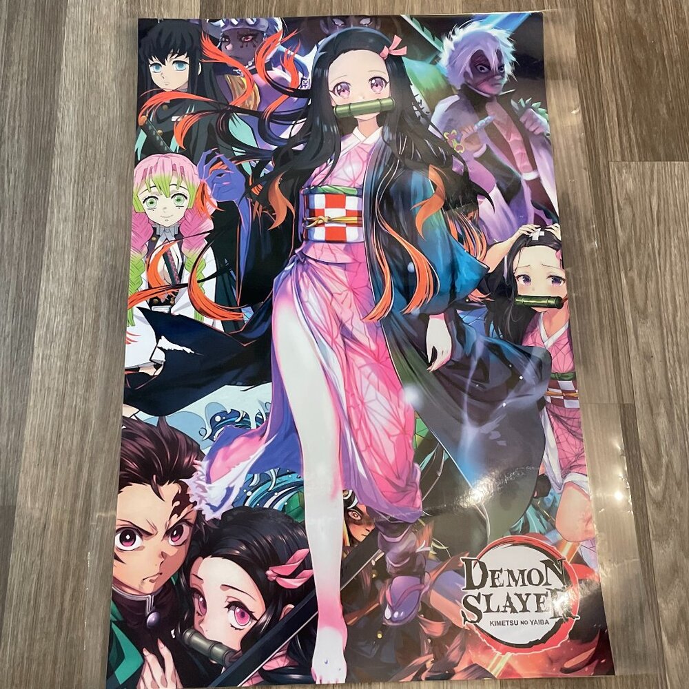 Demon Slayer - Anime - Print Art Laminated Wall Poster